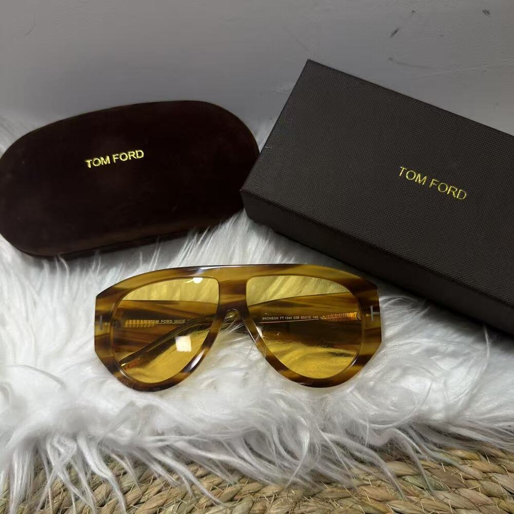 Tom Ford yellow sunglasses